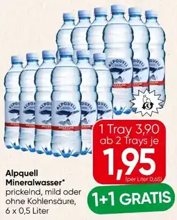 Spar Alpquell Mineralwasser Angebot
