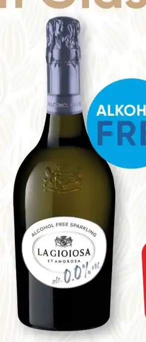SPAR Gourmet La Gioiosa Sparkling Alkoholfrei Vegan Angebot