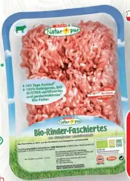 SPAR Gourmet Spar Natur pur Bio-Rinderfaschiertes Angebot