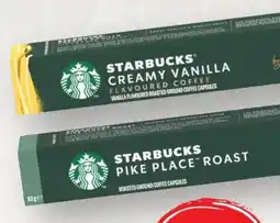 SPAR Gourmet Starbucks Kaffee Kapseln Angebot
