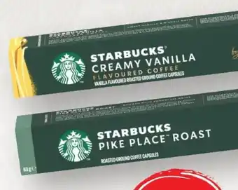 SPAR Gourmet Starbucks Kaffee Kapseln Angebot