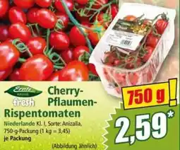 Norma Cherry-Pflaumen- Rispentomaten Angebot