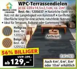 Norma WPC-Terrassendielen Angebot