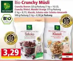 Norma Bio-Crunchy Müsli Angebot