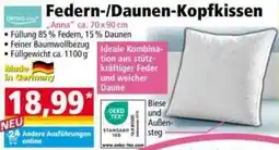 Norma Federn-/Daunen-Kopfkissen Angebot