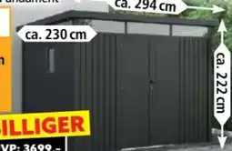 Norma HC Garten & Freizeit Metall-Gerätehaus Anna Angebot