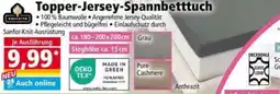 Norma Topper-Jersey-Spannbetttuch Angebot