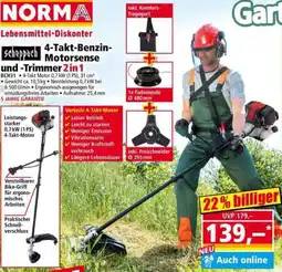 Norma 4-Takt-Benzin-Motorsense-Trimmer Angebot