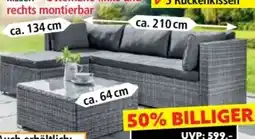 Norma HC Garten & Freizeit Lounge-Rattan-Set Angebot