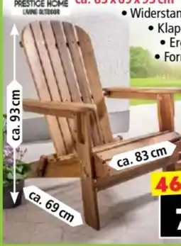 Norma Prestige Home Living Outdoor Klappbarer Liegestuhl Angebot