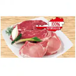 Eurospar Schweinskotelett lang oder Schopfkotelett EUROSPAR Angebot
