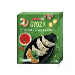 Interspar Streetfood Style Gyoza Shrimps Thai, Gyoza Gemüse vegan oder Gyoza Shrimps & Vegetables INTERSPAR Angebot