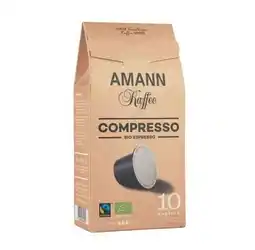 Interspar Compresso Bio Fairtrade Espresso Kaffeekapseln INTERSPAR Angebot