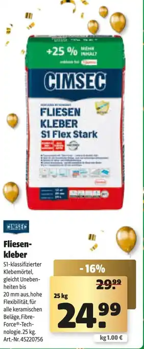 Hagebau FLIESEN KLEBER Angebot