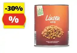 Hofer KING’S CROWN Linsen, 800 g Angebot