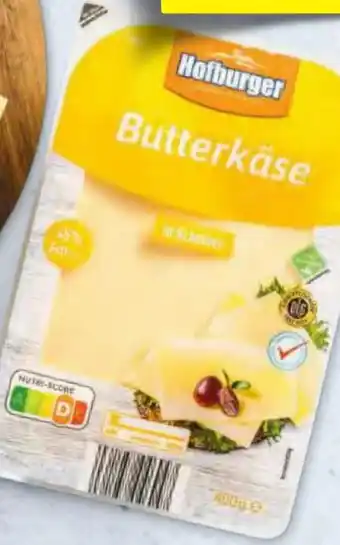 Hofer Hofburger Butterkäse Scheiben Angebot