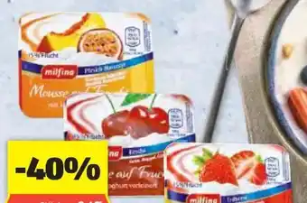 Hofer Milfina Mousse Angebot