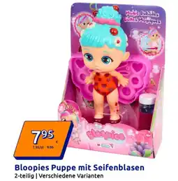 Action Bloopies puppe mit seifenblasen 2-teilig Angebot