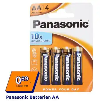 Action Panasonic batterien aa Angebot