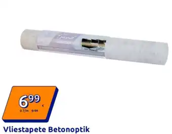 Action Vliestapete betonoptik Angebot