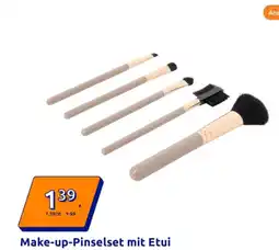 Action Make-up-pinselset mit etui Angebot