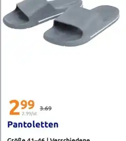 Action Pantoletten Angebot