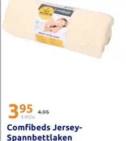 Action Comfibeds jersey spannbettlaken Angebot