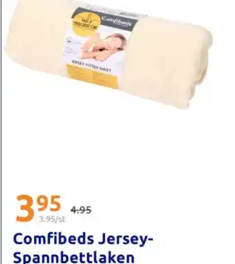 Action Comfibeds jersey spannbettlaken Angebot