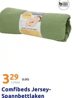 Action Comfibeds jersey  spannbettlaken Angebot