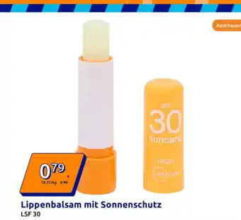 Action Lippenbalsam mit sonnenschutz Angebot