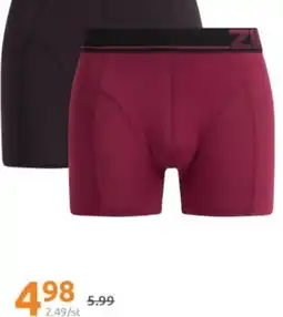 Action Ziki bambus boxershorts Angebot