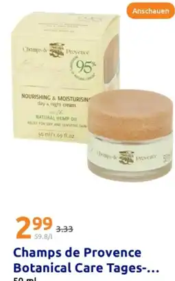 Action Champs de provence botanical care tages Angebot