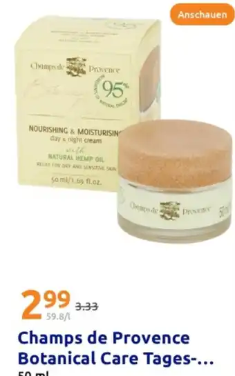Action Champs de provence botanical care tages Angebot
