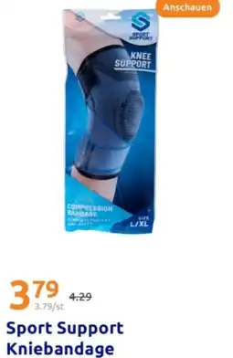 Action Sport support kniebandage Angebot