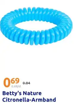 Action Betty's nature citronella armband Angebot