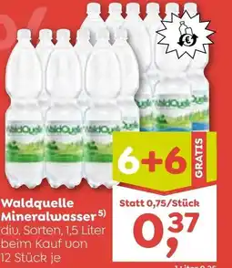 ADEG Waldquelle mineralwasser Angebot
