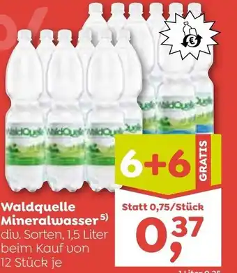 ADEG Waldquelle mineralwasser Angebot