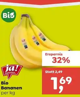 ADEG Bio bananen Angebot