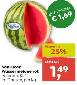 ADEG Sanlucar wassermelone rot Angebot