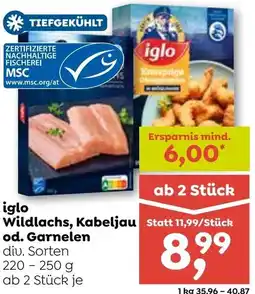 ADEG Wildlachs, kabeljau, garnelen Angebot