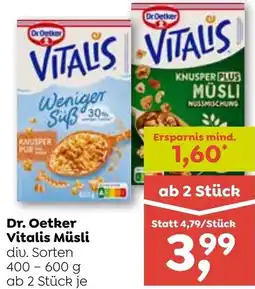 ADEG Dr. oetker vitalis müsli Angebot