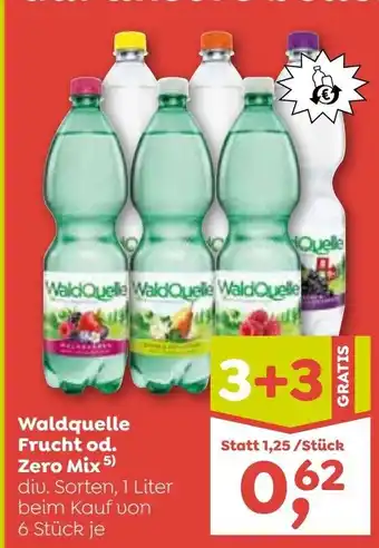 ADEG Waldquelle frucht od. zero mix Angebot