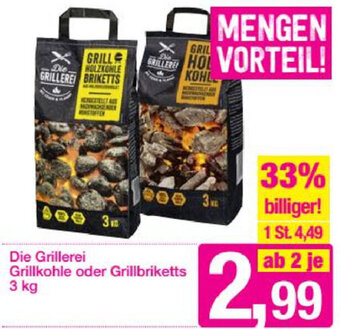 Die Grillerei Grillkohle Oder Grillbriketts 3 Kg