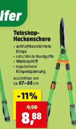 Thomas Philipps Teleskop- heckenschere Angebot