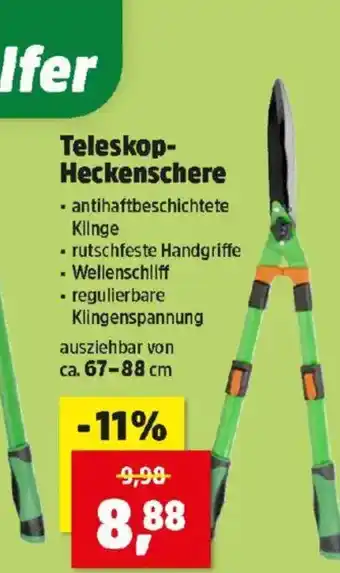 Thomas Philipps Teleskop- heckenschere Angebot