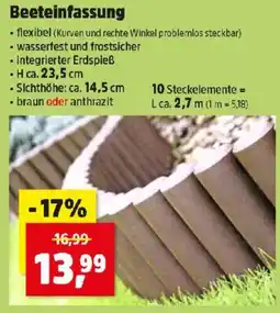 Thomas Philipps Beeteinfassung Angebot