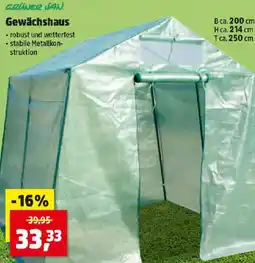 Thomas Philipps Gewächshaus Angebot