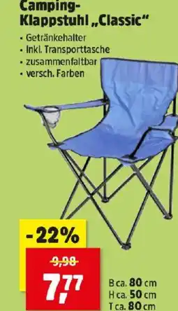 Thomas Philipps Camping klappstuhl classic Angebot