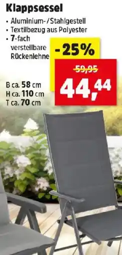 Thomas Philipps Klappsessel Angebot