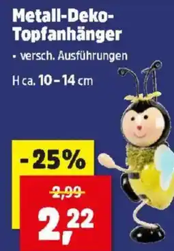 Thomas Philipps Metall-deko- topfanhänger Angebot
